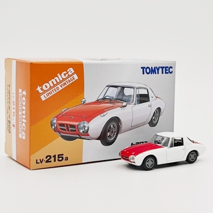 TOMY/多美卡高端收藏 TLV 1/64丰田Sports 800仿真合金车模型摆件