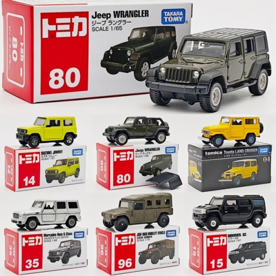 正版多美卡合金车仿真JEEP WRANGLER 越野车模型男孩玩具车收藏