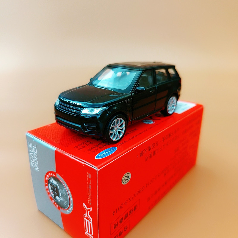 威利welly仿真路虎揽胜合金玩具车男孩回力小汽车收藏合金模型