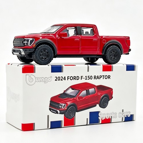 正版授权比美高1/64仿真合金车福特猛禽F-150模型收藏摆件礼物