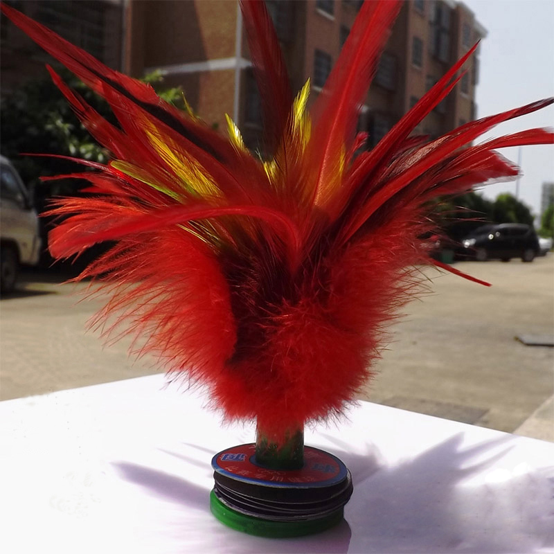 比赛专用耐踢儿童小学生鸡毛毽子