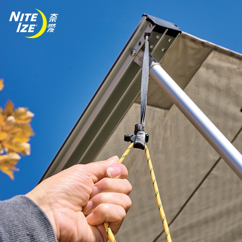 奈爱自锁紧绳器户外多功能收紧扣
