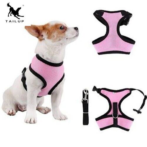 翘尾巴/TAILUP 宠物用品外贸 泰迪狗狗安全衣服 猫狗休闲狗胸背带