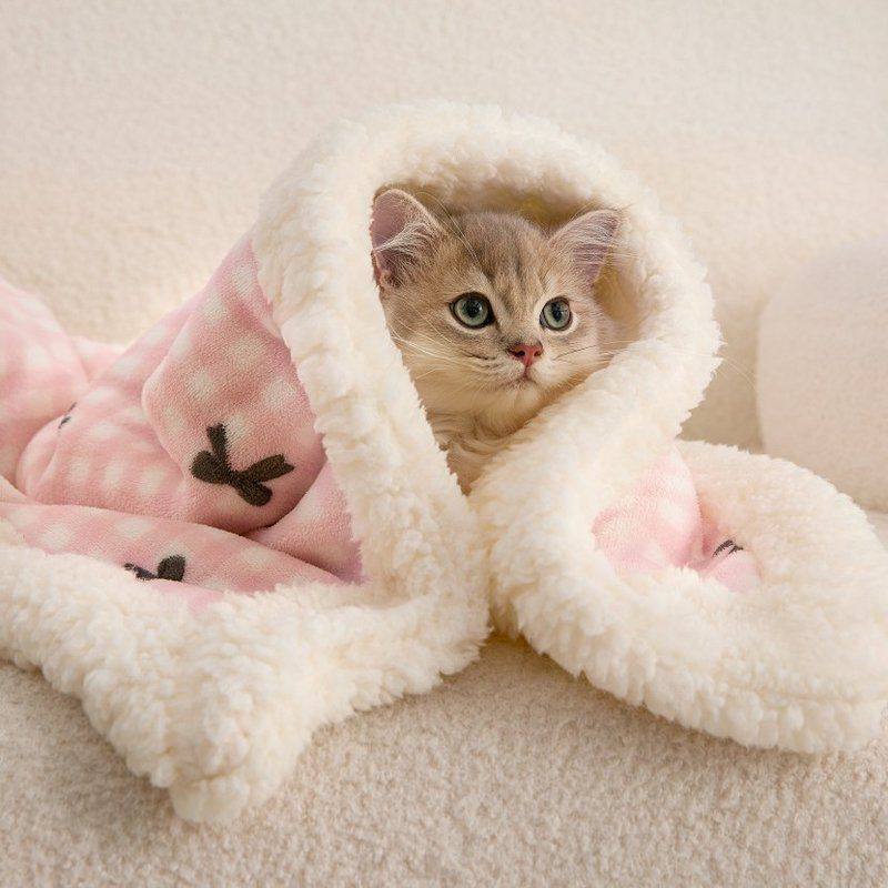 跨境猫窝毯子冬季睡觉用加厚睡垫宠物猫咪大毛毯保暖狗窝四季通用,宠物/宠物食品及用品,猫窝/屋/帐篷/沙发,淘宝优惠券,粉丝福利购,淘宝优惠卷