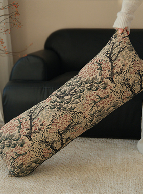 中古美式复古大抱枕靠垫靠枕客厅沙发长抱枕高级感可民宿床头靠背