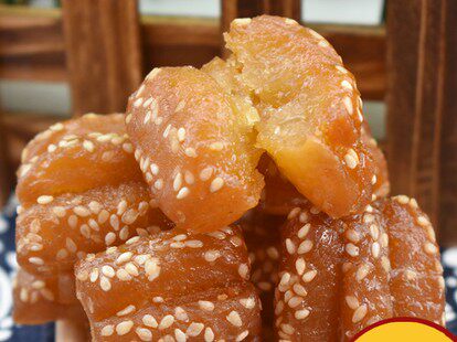 SP蜜三刀安徽特产徐州密三刀子河南果子老式传统糕点特产羊角蜜