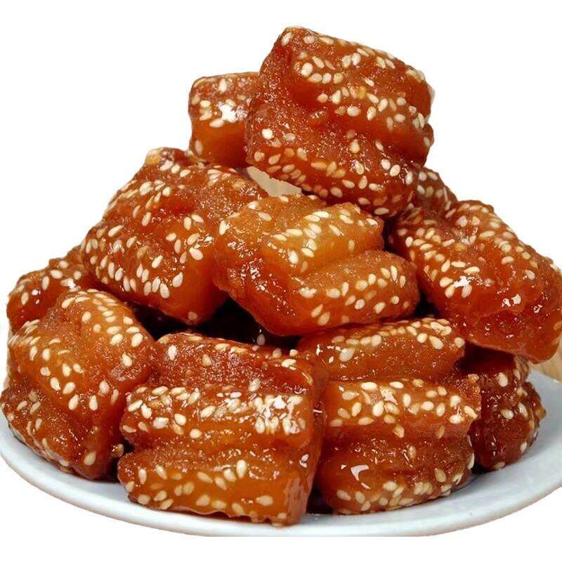 SP山东特产羊角蜜糖角蜜三刀蜜翻花炒糖果子老式甜食手工糕点心