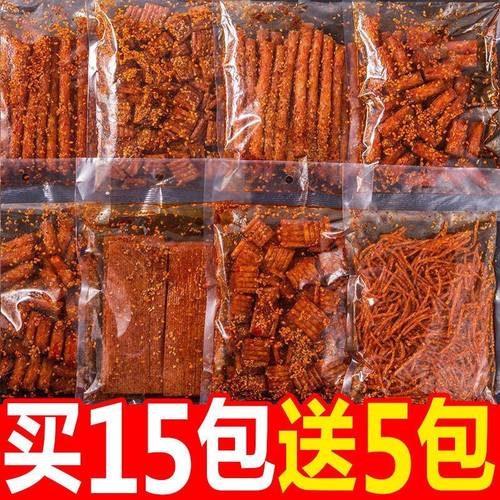 湖南特产网红辣条怀旧麻辣