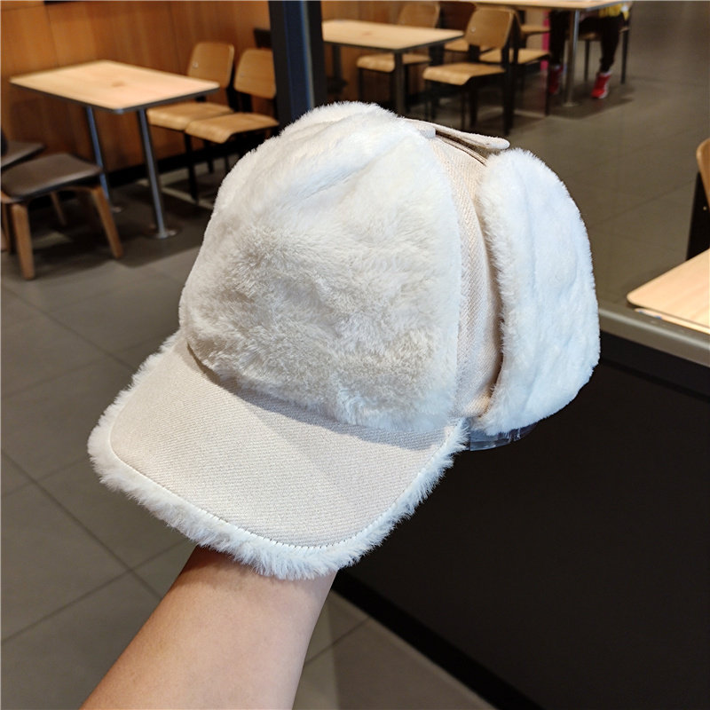 冬天加厚保暖护耳雷锋帽韩版新款羊羔毛鸭舌帽男女兔毛棒球帽子潮,服饰配件/皮带/帽子/围巾,帽子,淘宝优惠券,粉丝福利购,淘宝优惠卷