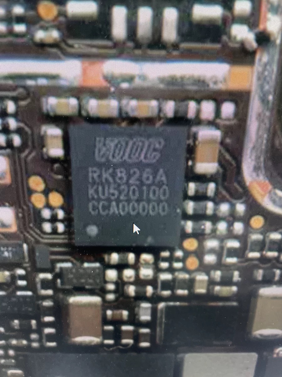 尾插荣耀x10max充电icRK826A