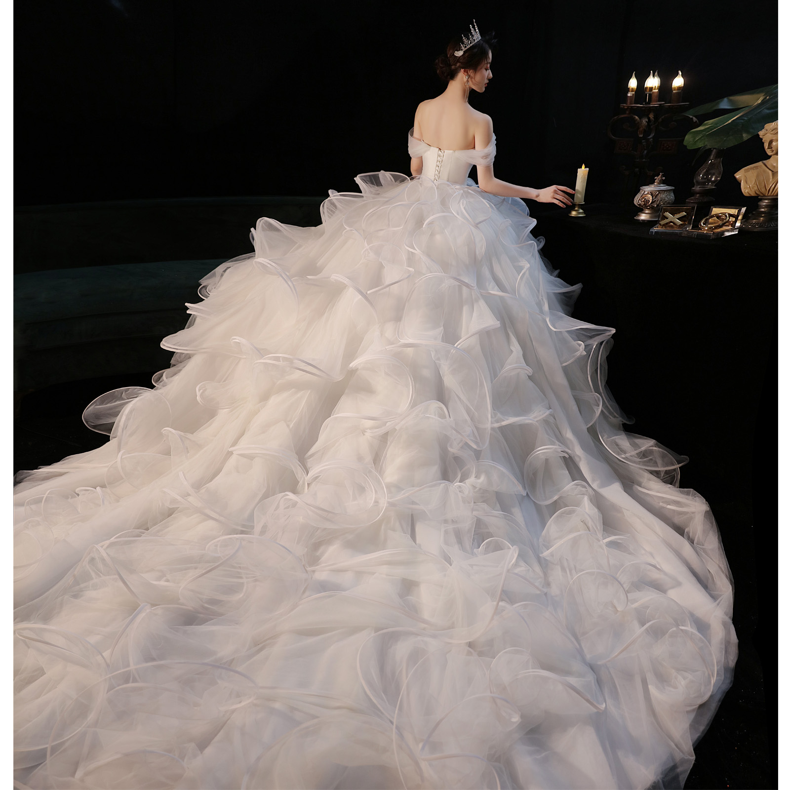  Dragoning model (gift -free shoulder shoulders)+Dingzhi custom size contact customer service   - $17.28 