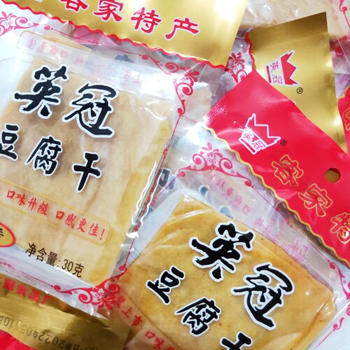 大埔英冠豆干888豆干香辣五香味
