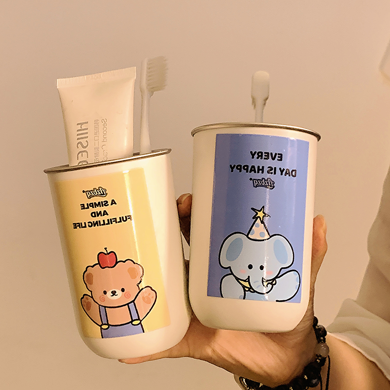 卡通蜡笔小新情侣漱口杯