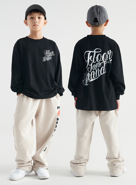 儿童街舞演出服hiphop嘻哈童装bboy少儿街舞服装popping表演衣服