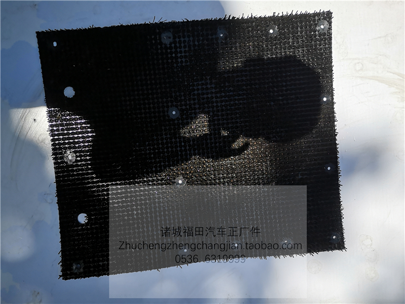 福田货车配件奥铃捷速运CTS欧马可S3S5瑞沃ES3方形脚踏垫原厂车垫