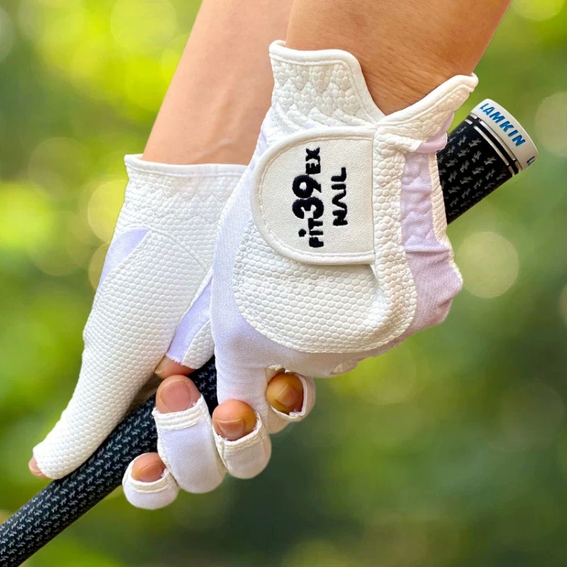 Fit39露指款高尔夫手套透气耐磨