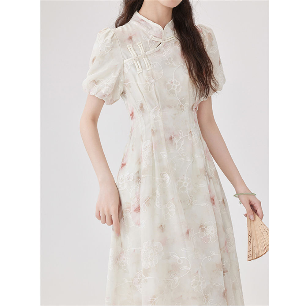 新中式改良旗袍年轻款少女高端气