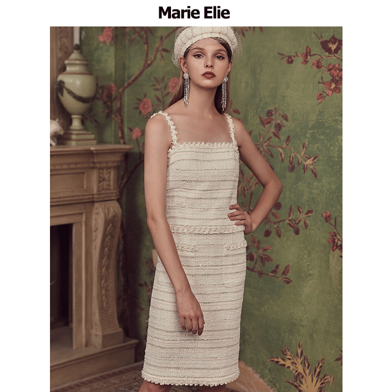 Marie Elie秋冬新款 芈淑玥歆姌连衣裙EAA32M04402