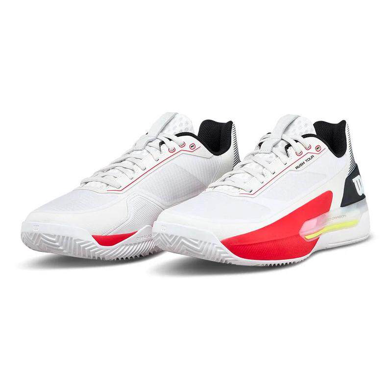 代购Wilson威尔胜男士网球鞋缓震耐磨防滑支撑性强白色黑色