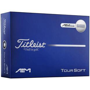 Titleist高尔夫球柔软触感精准控制稳定飞行高旋转AIM 代购