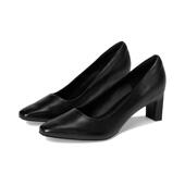 代购 Rockport乐步女士高跟鞋 缓震支撑吸震柔软内里尖头粗跟