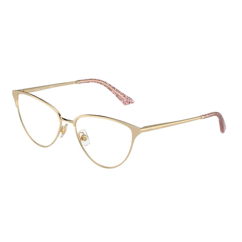 Jimmy Choo女款猫眼金属全框眼镜架轻便舒适时尚百搭