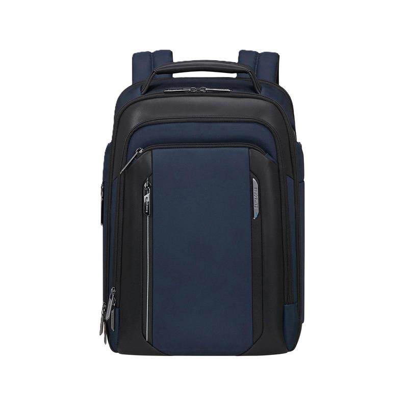 代购Samsonite新秀丽男士双肩包笔记本电脑隔层手机袋