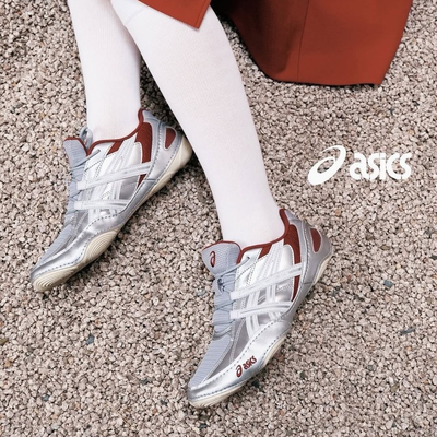 代购ASICS HYPERSYNC亚瑟士运动休闲鞋田径摔跤男女透气网面系带