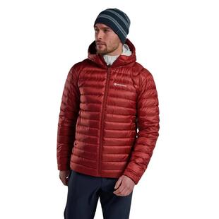 代购MONTANE男士羽绒服保暖防寒轻量保暖外套连帽长袖保暖夹克