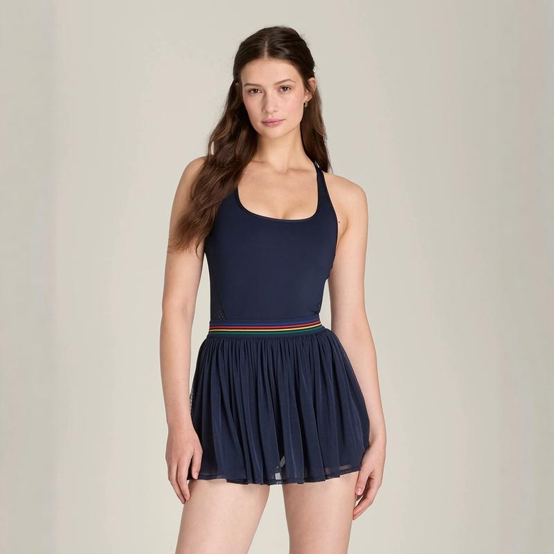 代购新品wilson Headliner 威尔胜网球服女士连衣裙透气速干排汗