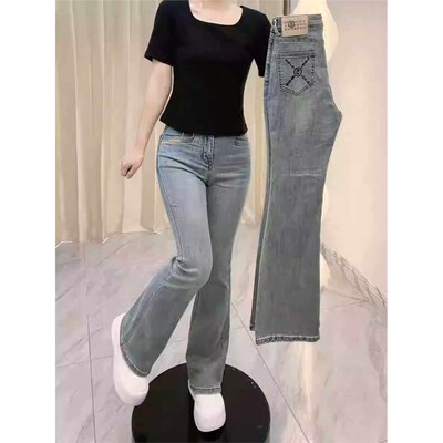 大尺码女装覆古百搭高腰