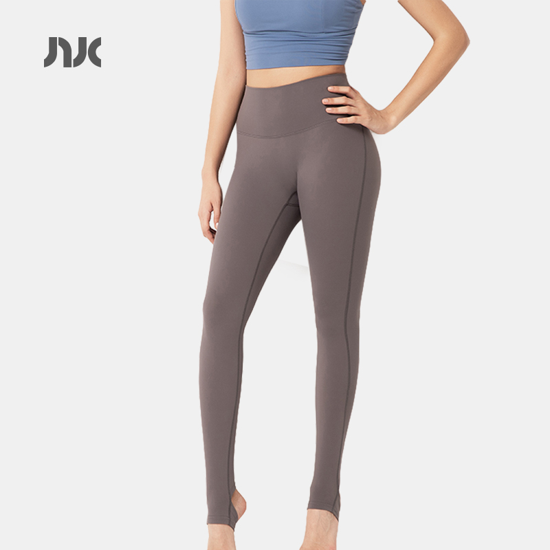 无痕高腰蜜桃臀速干健身裤