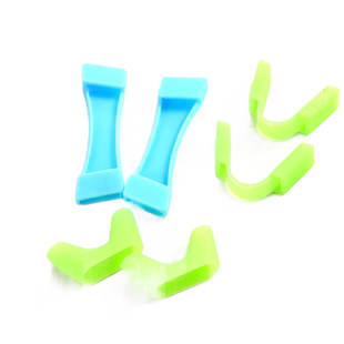 科邦迪支架夜光硅胶套不伤竿前叉头羊角炮台防滑套垂钓鱼渔具用品