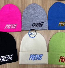 ZLOT 福利款 6色 花体刺绣冷帽 针织帽 毛线帽