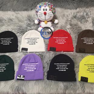 Beanie 19FW 毛线帽 Logo字母刺绣冷帽 针织帽 Box 渠道货ZLOT