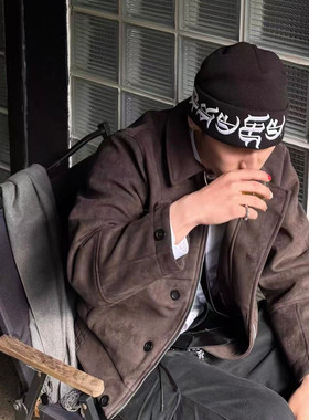 ZLOT 25SS Blackletter Beanie 梵文字母刺绣 CH风格 冷帽 毛线帽