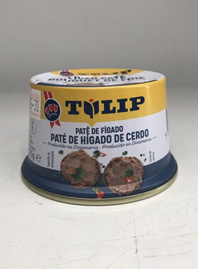Tulip Liver Pate Bouquet De Foie丹麦进口郁金香猪肝酱125g