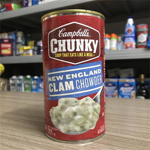 澳洲Campbells金宝块状蛤蜊汤