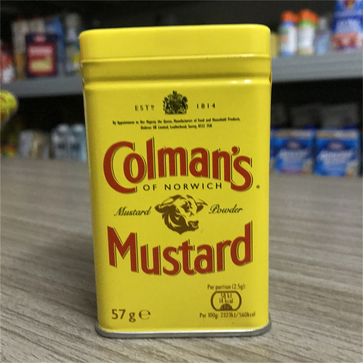 英国牛头牌黄芥末粉中西餐调味粉