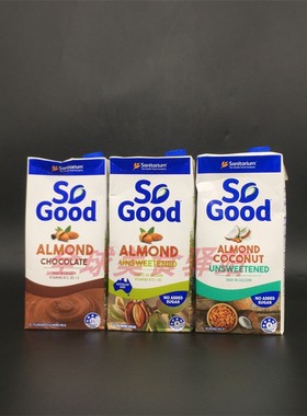 Unsweetened Almond Milk澳洲无加糖原味巴旦木杏仁植物蛋白奶