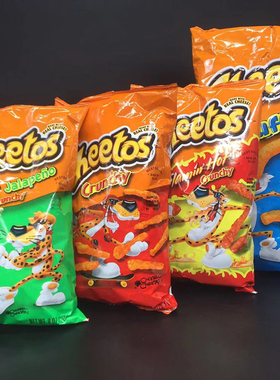 CHEETOS Puffs Jalapeno Crunchy Cheese Flavored奇多奶酪玉米条