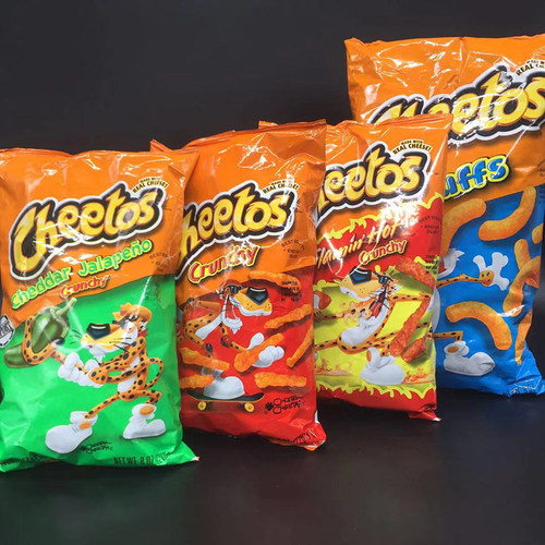 CHEETOS Puffs Jalapeno Crunchy Cheese Flavored奇多奶酪玉米条 - 封面