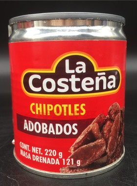 Chipotle Chili墨西哥乐口泰启波特雷辣椒罐头Chipotles Adobados
