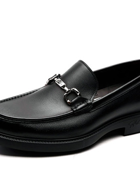 沙驰男鞋正品2024春新款爆米花轻质休闲皮鞋41V5B1672 41V5B1675