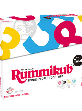 正版拉密Rummikub Mundo版 拉密牌 以色列麻将 数字百搭牌桌游