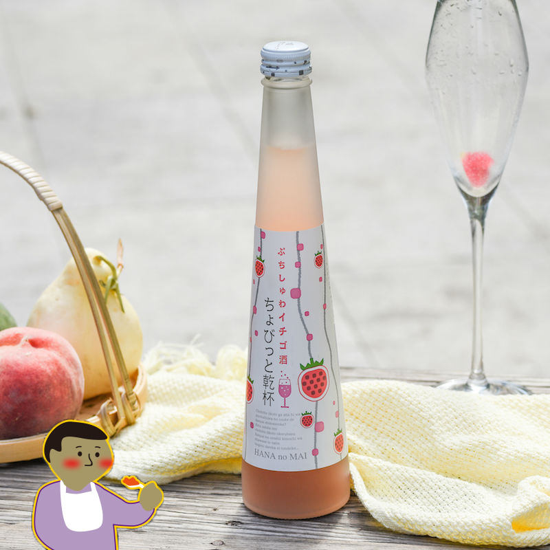 日本花之舞微发泡酒 柚子/蓝莓/草莓/原味/蜜瓜5味