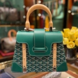 Goyard Деревянная портативная ручка, сумка на одно плечо