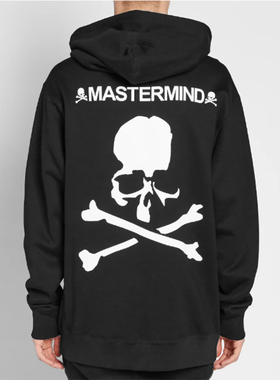 重磅330克抗菌面料 MMJ骷髅头帽衫JAPAN MASTERMIND袋鼠兜卫衣
