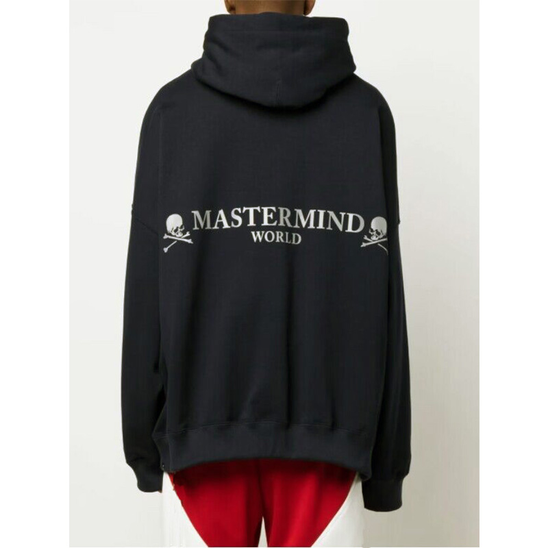 常规宽松重磅日系印花外套反光