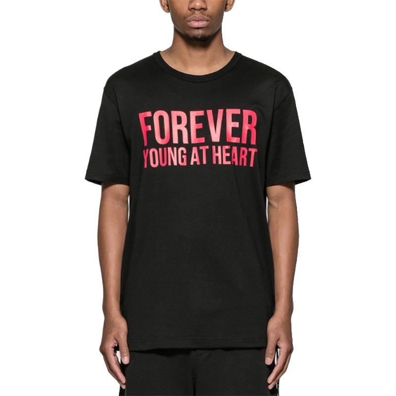 mmj骷髅头印花短袖t恤